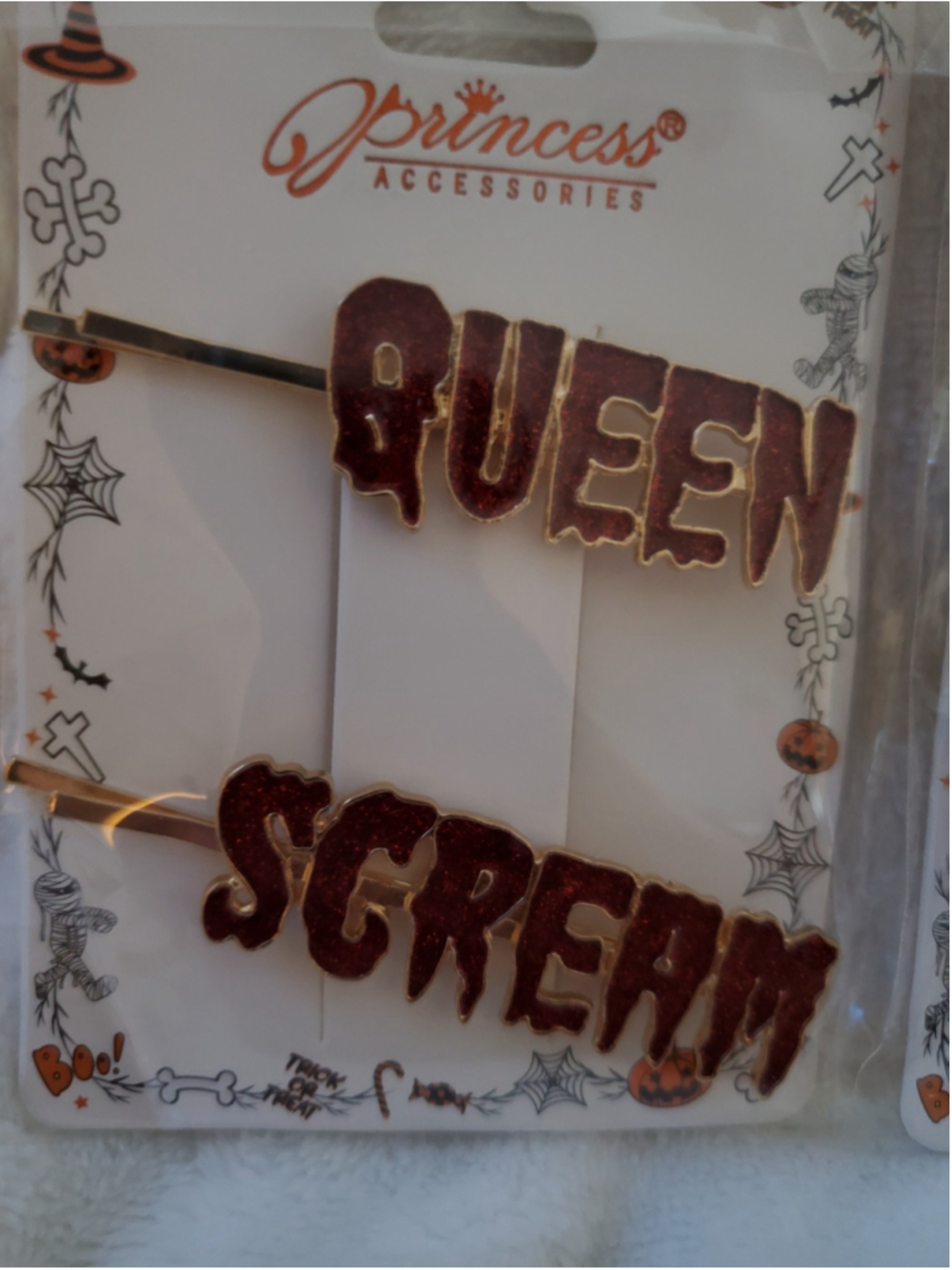 You better Scream Queen, or your a Dead Girl year Round Hair Clips - Picture 2 of 4